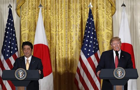 Trump Accepts Prime Ministers Invitation To Visit Japan Washington