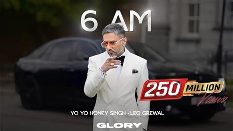 6 AM Visualizer Yo Yo Honey Singh GLORY Bhushan Kumar Ai Songs