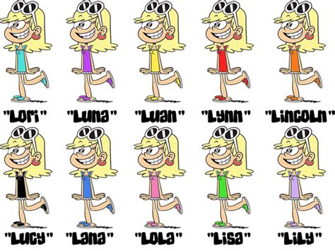 Image Leni Color Swap Final Versionpng The Loud House Encyclopedia Fandom Powered By Wikia