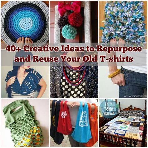 Creative Ideas To Repurpose And Reuse Your Old T Shirts Old T