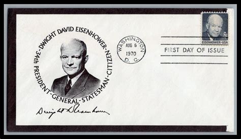 US FDC 1393 6c Dwight D Eisenhower Unknown Memorial 1973 0a365 EBay