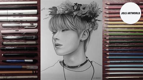 Drawing Sunoo (선우) of ENHYPEN - YouTube