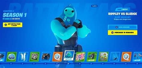 Fortnite New Battle Pass Skins Rippley Vs Sludge 8 Ball Cameo