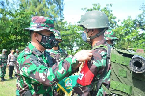 UST Tingkat Kompi Asah Kemampuan Fisik Dan Taktik Bertempur Yonif