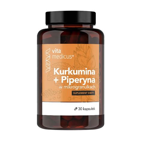 Vitamedicus Kurkumina Piperyna W Mikrogranulkach Kapsu Ki Szt