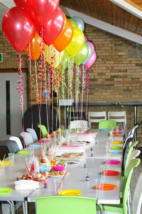 Ideas for Table decoration for birthday party of your child