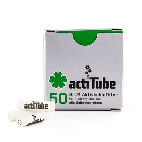 actiTube Aktivkohlefilter SLIM Ø 7mm im Set mit 10 500 Stück