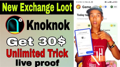 30 Instant Withdrew Proof Knoknok Exchange Airdrop I New Exchange