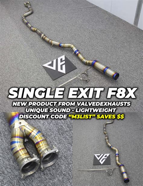 Single exit exhaust for the BMW F80 M3 and F82 M4! Unique sound and ...