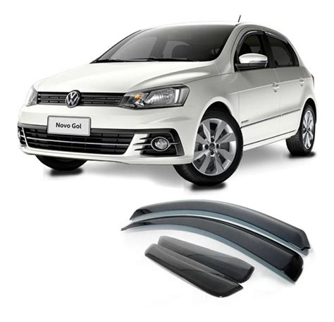 Calha Chuva Volkswagen Gol G A Defletor Portas Mercado Livre