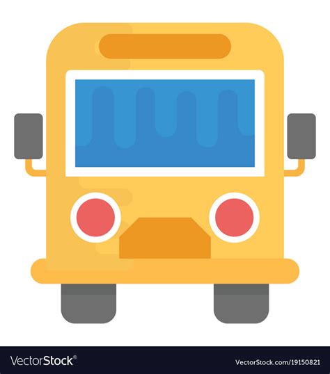 School bus Royalty Free Vector Image - VectorStock