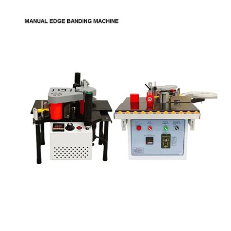 Small Manual Woodworking Edge Banding Machine W Double Side Gluing