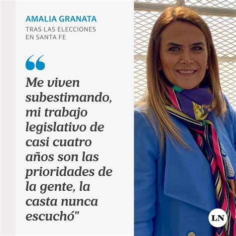 La Nacion On Twitter Elecciones En Santa Fe Amalia Granata Se