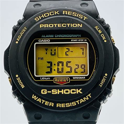 Casio G Shock Th Anniversary Model Dw D B Battery Type Digital