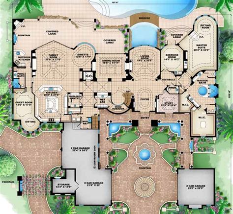 33+ House Plans 6 Bedrooms Swimming Pool