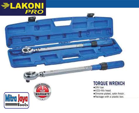 Jual Lakoni Pro Kunci Torsi Moment Torque Wrench 3 8 5 25N M 800420