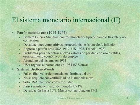 Sistema Monetario International Ppt