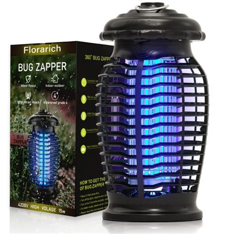 Bug Zapper For Outdoor Indoor 4200V High Powered Waterproof Electronic