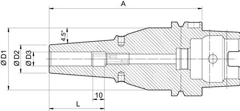 Termo upínač DIN69863A stopka A 63 SL 16x75mm HAIMER