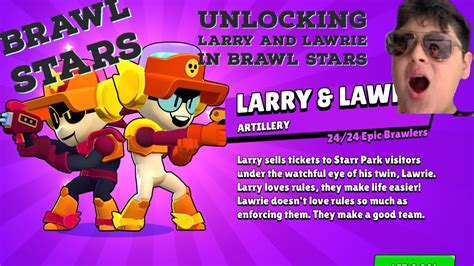 Lets Unlock The New Brawler Larry And Lawrie Today Inside Of