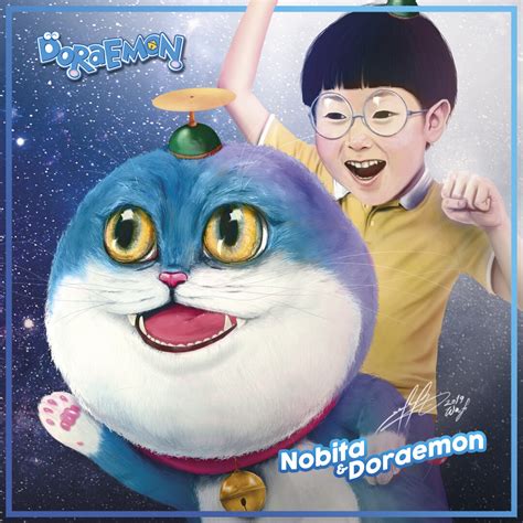 Doraemon cartoon in real life