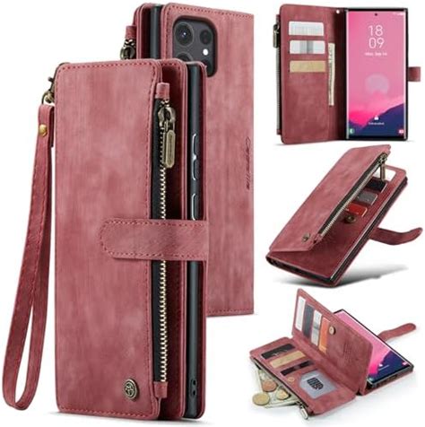 Amazon UEEBAI Wallet Case For Samsung Galaxy S24 Ultra 5G Premium