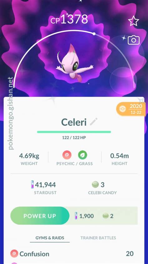 Celebi Pokemon Go