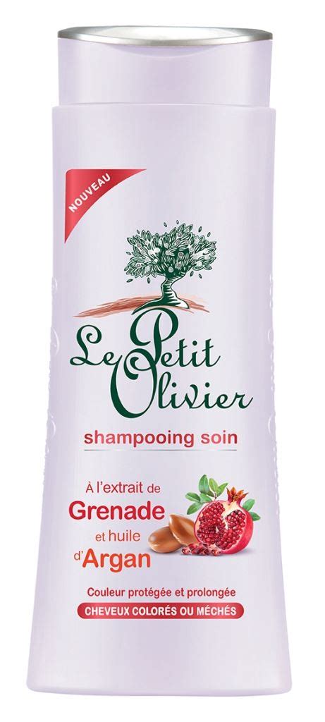 Shampooing Soin Grenade Huile D Argan Le Petit Olivier