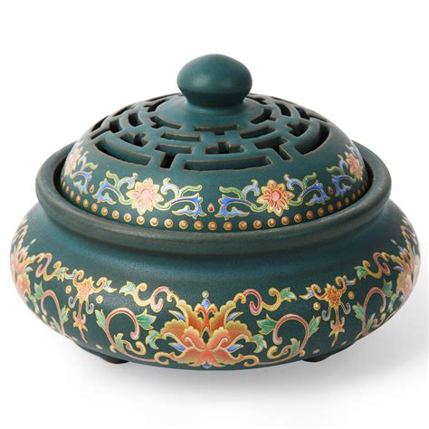 Plainele Ceramic Incense Burner With Incense Holder