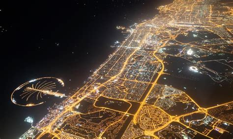 Amazing aerial photos and video of Dubai at night | Things To Do | Time ...