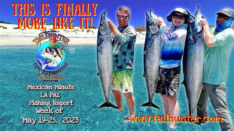 Mexican Minute La Paz Fishing Report From Tailhunter Sportfishing For