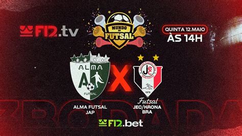 Alma Futsal Jap X Jec Krona Bra Copa Mundo Do Futsal F Bet Sub