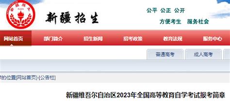 2025新疆自考报名时间 2025年新疆自学考试报名时间 新疆自考报名系统 无忧考网