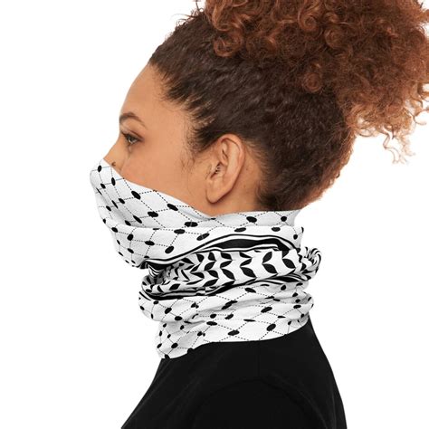 Traditional Palestine Scarf Palestine Neck Tube Kuffiyeh Etsy