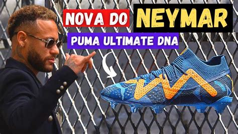 Nova Chuteira Do Neymar Puma Future Ultimate Dna Edi O Especial