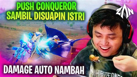 Push Conqueror Sambil Disuapin Istri Auto Nambah Damage Pubg Mobile