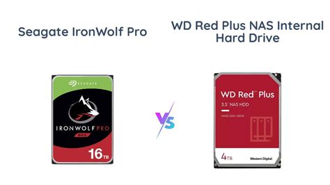 Seagate Ironwolf Pro Vs Wd Red Plus Which Is Better For Nas Youtube