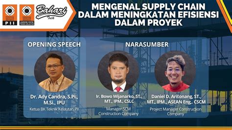 Bahari Talk Mengenal Supply Chain Dalam Meningkatan Efesiensi