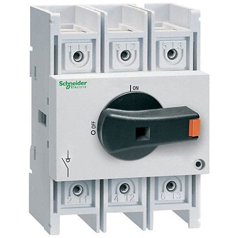 Schneider 125 A Current Rating 480v Ac Disconnect Switch 55wt65