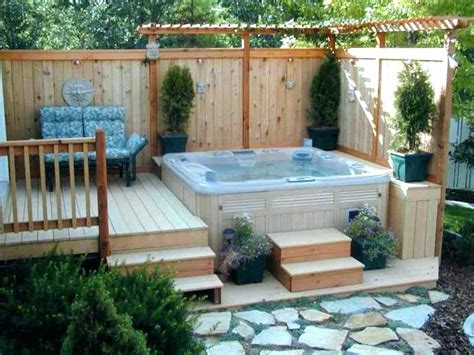 30+ Backyard Deck Ideas With Hot Tub