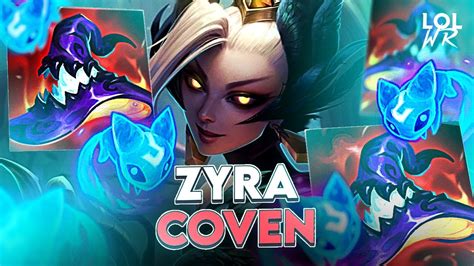 TESTANDO A SKIN DA ZYRA CONGREGAÇÃO DAS BRUXAS LoL Wild Rift YouTube