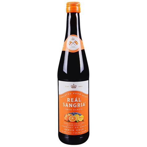 Cruz Garcia Real Sangria 750 Ml Applejack