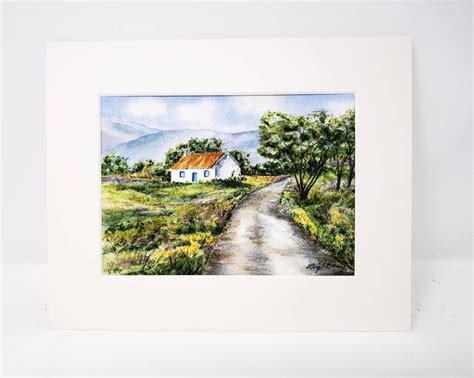 Irish Cottage: Irish Painting Fine Art Print or Original - Etsy