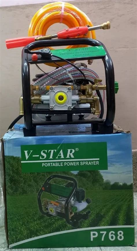 Mild Steel P V Star Portable Power Sprayer Semi Automatic At Rs