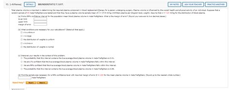 Solved Points Details Bbunderstat My Chegg