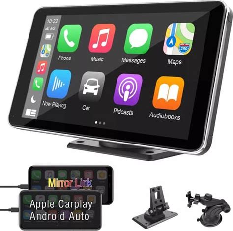 Apple Carplay Android Auto Scherm Draadloos Universeel Draagbaar