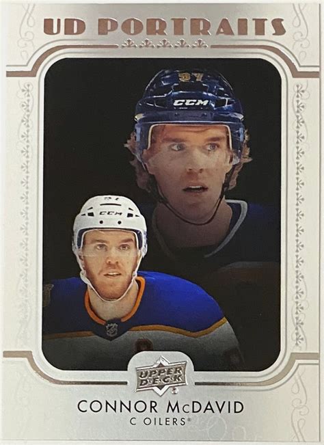 Connor Mcdavid Upper Deck Series Hockey Edmonton Oilers Ud