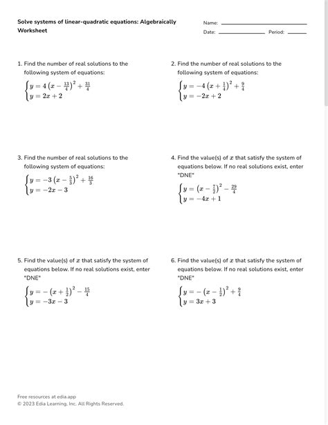 Edia Free Math Homework In Minutes Worksheets Library