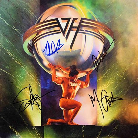 Van Halen Signed 5150 Album