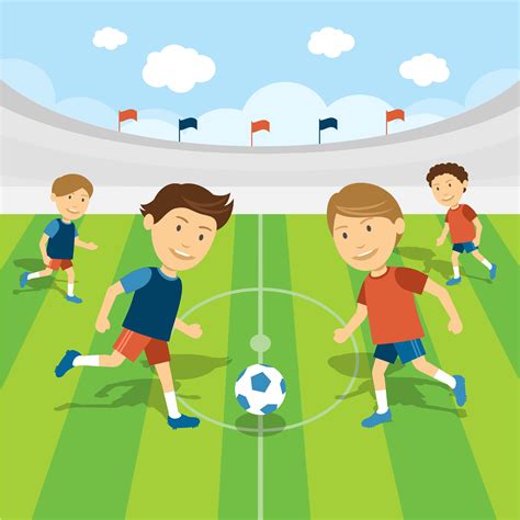 Personaje De Dibujos Animados Jugando Futbol Poster Background Cartoon